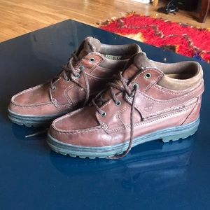 Vintage timberland leather shoes/boots